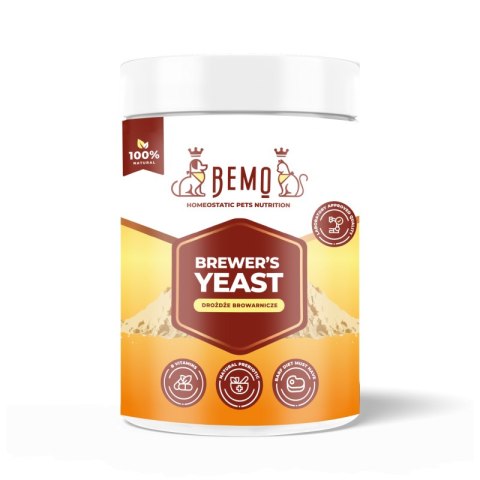 BEMO BREWER'S YEAST - DROŻDŻE BROWARNICZE DLA PSA I KOTA 130g