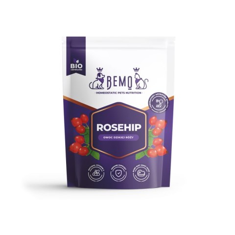 BEMO ROSEHIP - OWOC DZIKIEJ RÓŻY DLA PSA I KOTA 130 g