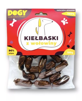 DOGY - Kiełbaski z wołowiny 100g