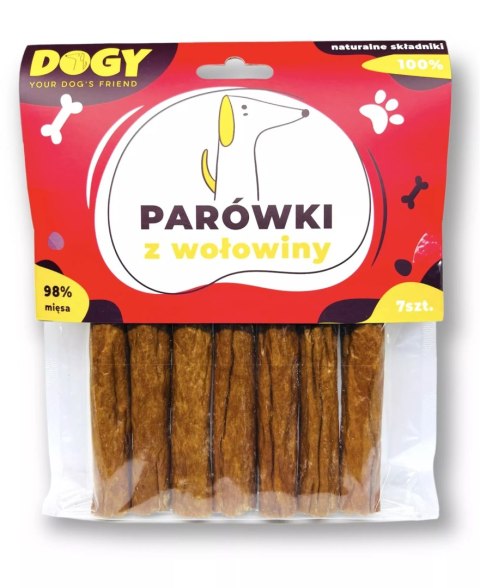 DOGY - Parówki z wołowiny 7 szt