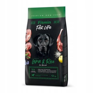 Fitmin For Life Lamb & Rice 12 kg