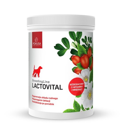 Pokusa BreedingLine LactoVital - naturalny suplement wspomagający laktację 500g