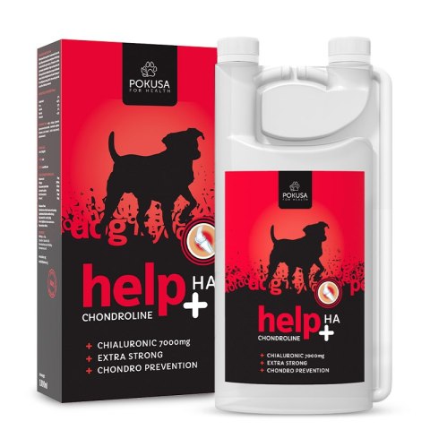 Pokusa Chondroline Help+Ha - naturalne suplementy dla psów 1000ml