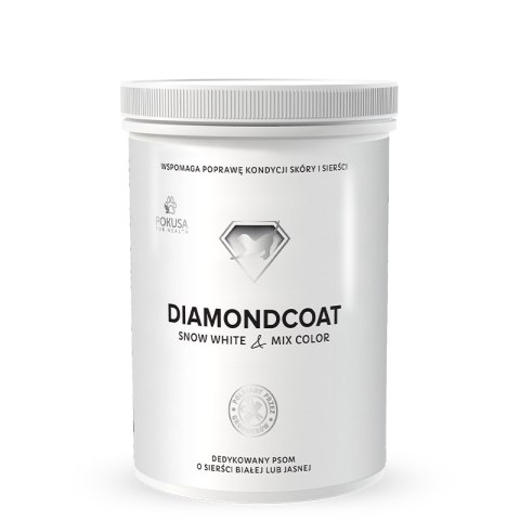 Pokusa Diamondcoat SnowWhite & MixColor - poprawa kondycji okrywy włosowej dla psów