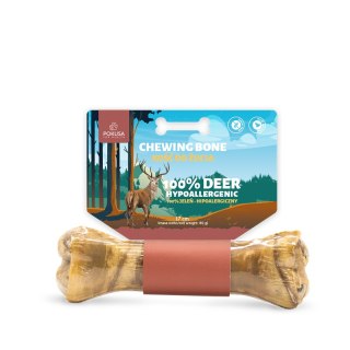 Pokusa FEEL THE WILD chewing bone DEER - hipoalergiczna kość do żucia 100% jeleń