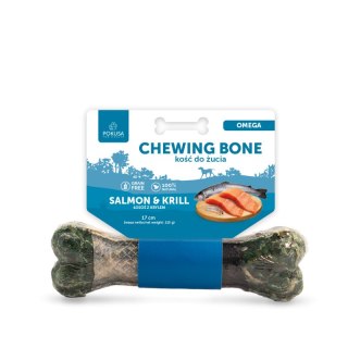 Pokusa PREMIUM SELECTION chewing bone OMEGA - kość do żucia z dodatkiem łososia, kryla i małża nowozelandzkiego