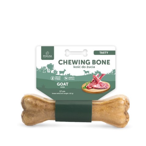 Pokusa PREMIUM SELECTION chewing bone TASTY - kość do żucia z dodatkiem kozy i penisów wołowych