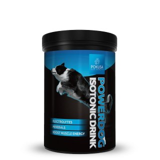 Pokusa PowerDog Isotonic Drink - naturalny suplement do rozpuszczenia w wodzie 300g