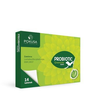 Pokusa Probiotyk Forte - suplement o wyjątkowo wysokiej koncentracji bakterii probiotycznych 14 tab