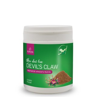 Pokusa RawDietLine Czarci Pazur (Devil's Claw) - wsparcie aparatu ruchu - naturalny suplement 100g