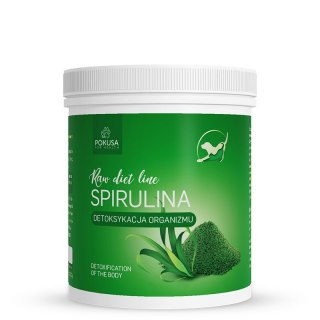 Pokusa RawDietLine Spirulina Naturalny suplement dla psów i kotów 250g