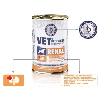 VET RESPONSE VETERINARY DIET RENAL 400g