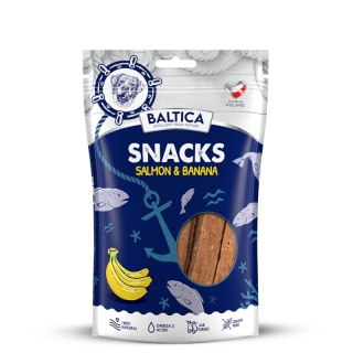 BALTICA Snacks Salmon & Banana Łosoś z bananami 80g