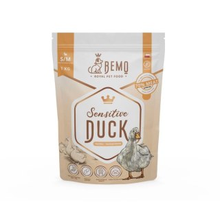 BEMO SENSITIVE DUCK - KARMA SUCHA DLA PSA Z KACZKĄ Małe i Średnie Rasy S/M 1kg