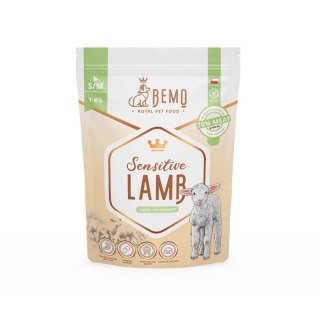 BEMO SENSITIVE LAMB - KARMA SUCHA DLA PSA Z JAGNIĘCINĄ Małe i Średnie Rasy S/M 1kg