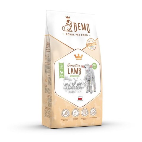 BEMO SENSITIVE LAMB - KARMA SUCHA DLA PSA Z JAGNIĘCINĄ Małe i Średnie Rasy S/M