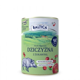 Baltica Dziczyzna z żurawiną 400 g