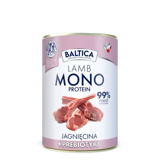 Baltica Mono Jagnięcina Prebiotyk 400 g