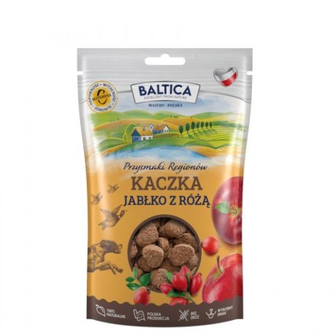 Baltica Przysmaki Regionów Kaczka z jabłkiem i różą 100g