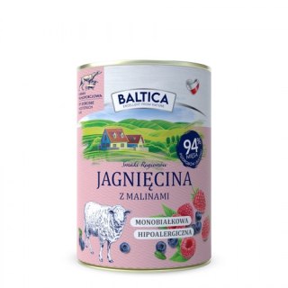 Baltica jagnięcina z malinami 400g