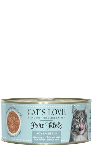 CAT'S LOVE Filet Pur lachs - filety z łososia (100g)