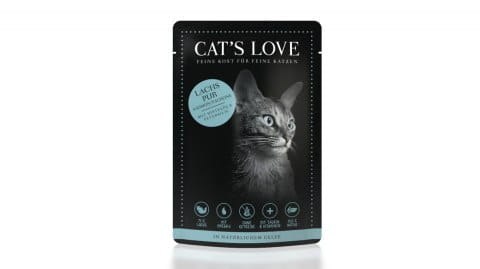 CAT'S LOVE Lachs Pur- łosoś w naturalnej galaretce