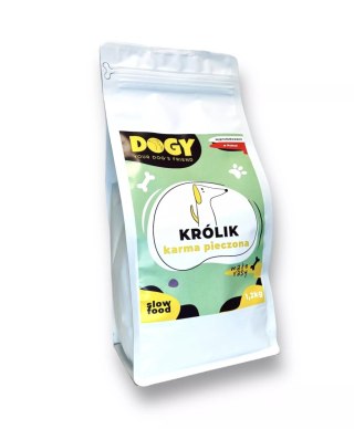 DOGY - Karma pieczona z Królikiem dla małych ras, 1,2 kg