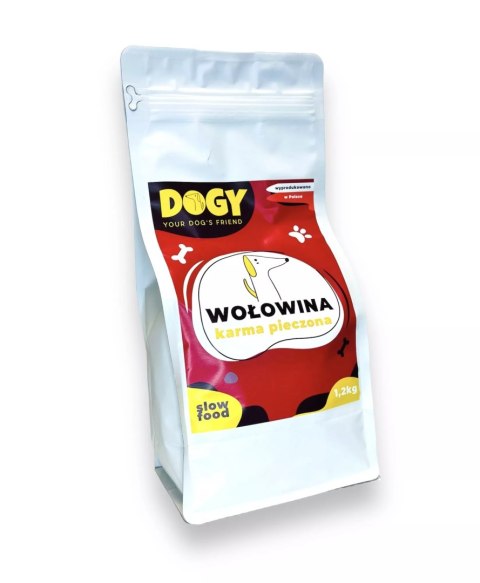 DOGY - Karma pieczona z Wołowiny, 1,2 kg