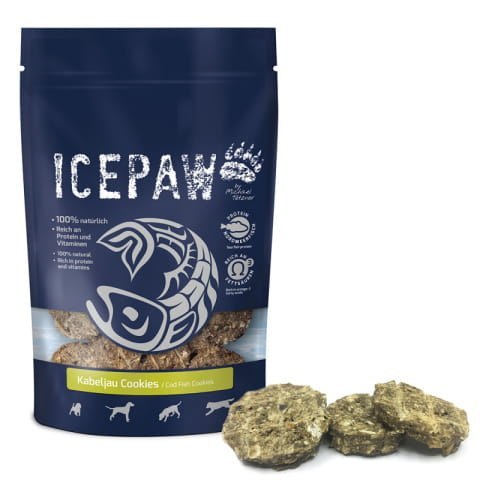 ICEPAW Kabeljau Cookies - ciasteczka z dorsza (100g)