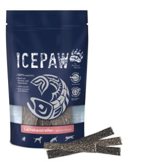 ICEPAW Lachskaustreifen - przysmaki z łososia dla psów (15 szt.)