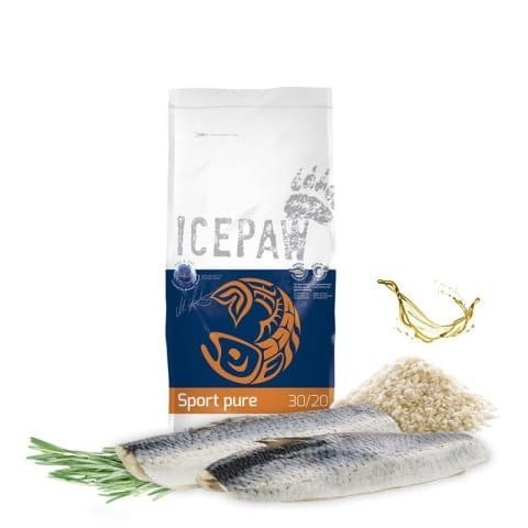 ICEPAW Sport Pure śledź karma wysokobiałkowa dla aktywnych psów, 2 kg