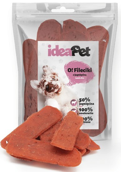 IdeaPet Fileciki z jagnięciną 500g