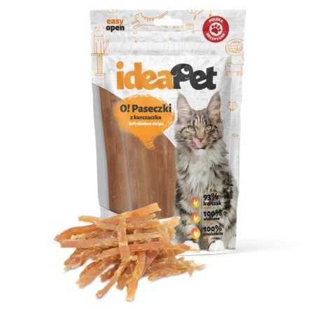 IdeaPet O! Paseczki z kurczaczka 60g