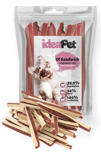 IdeaPet Sandwich z jagnięciną i rybą 500g