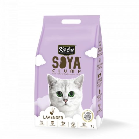 KIT CAT ŻWIREK ECO SoyaClump LAVENDER 7L