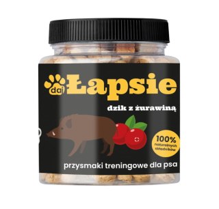 ŁAPSIE DZIK Z ŻURAWINĄ 300G