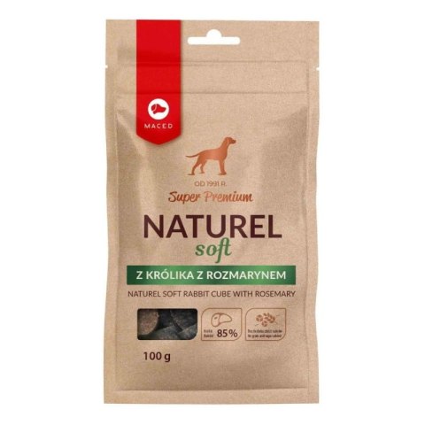 Maced Naturel Soft przysmak dla psa Królik z rozmarynem 100g