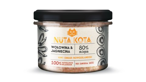 NUTA KOTA KARMA KOCIA WOŁOWINA I JAGNIĘCINA 80% MIĘSA 200 g