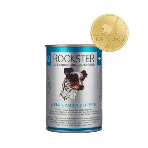 Rockster A fisherman's dream - BIO łosoś, kalmary i małże (400 g)