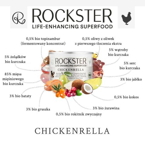 Rockster Chickenrella - BIO kurczak 340g