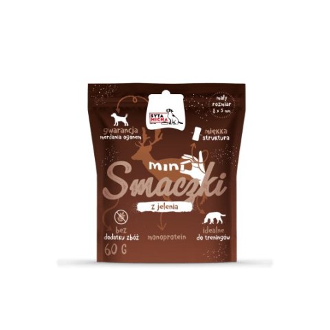 Syta Micha MINI Smaczki z jelenia 60g