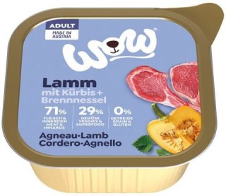 WOW Lamm mit Kürbis - jagnięcina z dynią i pokrzywą 150 g