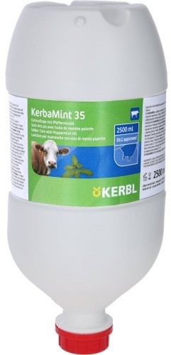 KERBL KerbaMint 35 – balsam do wymion z olejkiem z mięty pieprzowej, 2500 ml