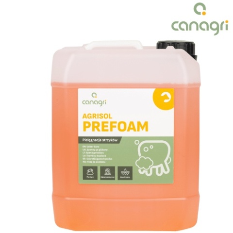 AGRISOL PreFoam 70 – pianowy płyn do mycia wymion przed dojem, 10 kg, Canagri