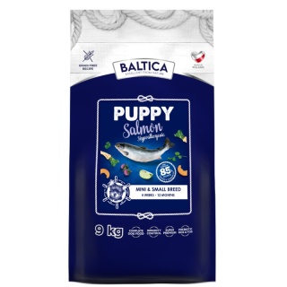 BALTICA EXCELLENT Puppy Salmon Hypoallergenic XS/S 9 kg – Hipoalergiczna karma z łososiem dla szczeniąt małych ras