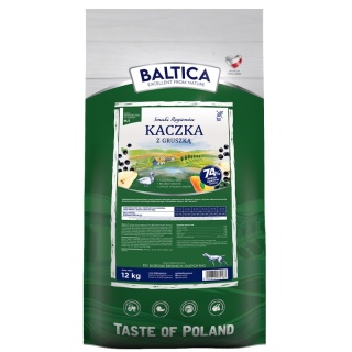 BALTICA SMAKI REGIONÓW Kaczka z Gruszką M/L 12 kg – Bezzbożowa karma super premium dla średnich i dużych psów