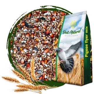 Best Natural Lotowa Wdowiec Mistrz LW 20kg – naturalna mieszanka dla gołębi pocztowych