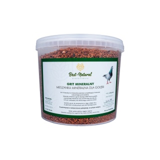Best Natural Grit mineralny czerwony z anyżem 6,5 kg – naturalne wsparcie trawienia i kondycji ptaków
