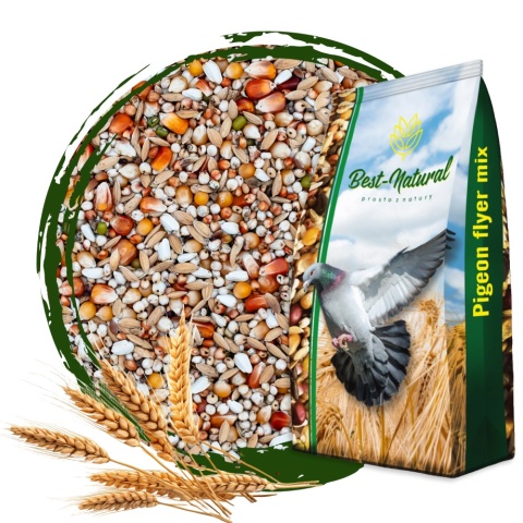 Best Natural Lekkostrawna LS 10kg – naturalna mieszanka dla gołębi pocztowych