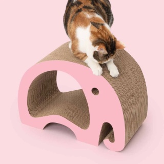 Cat It Zoo Scratcher Słoń – kartonowy drapak 2w1, który pokocha każdy kot